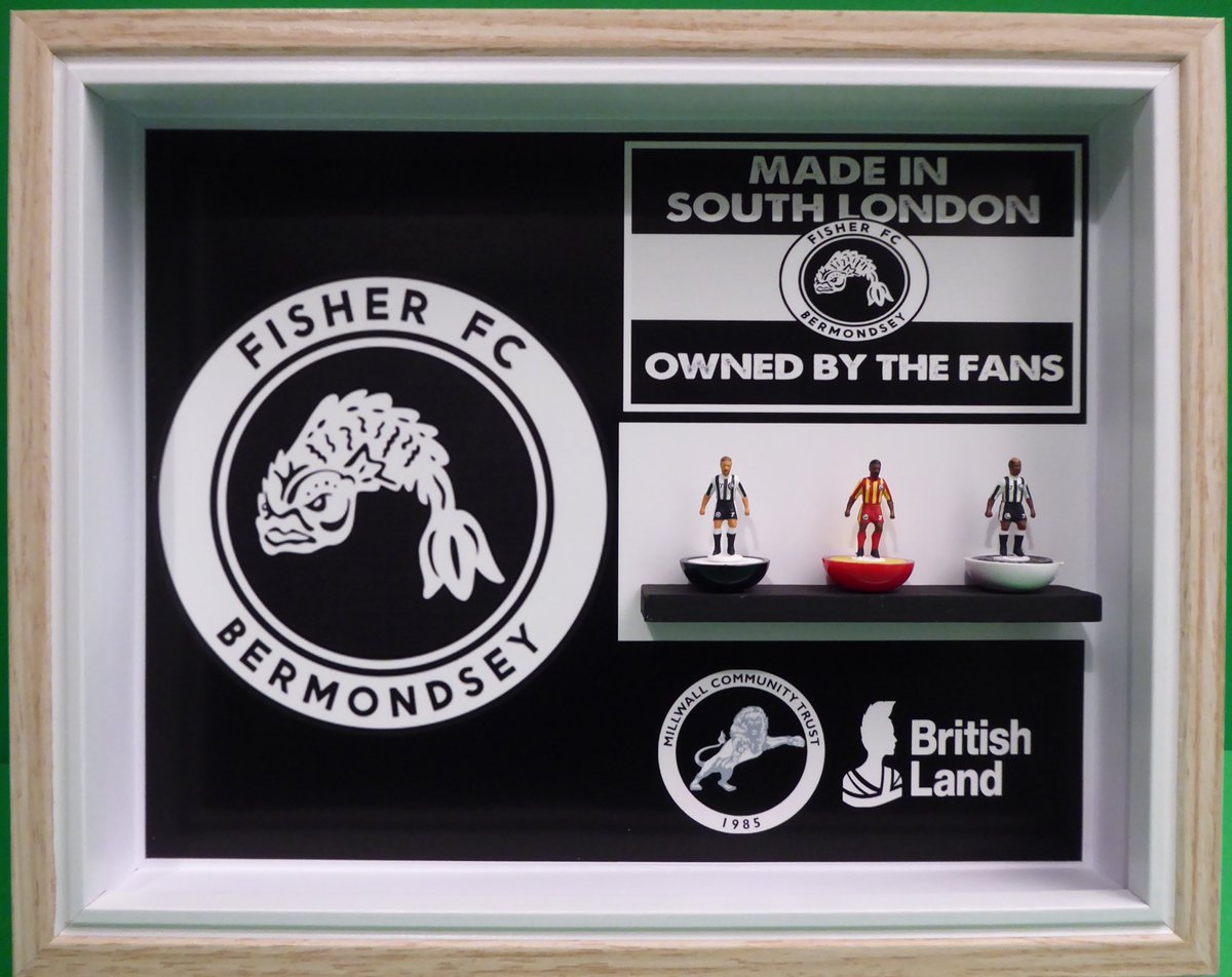 helcol123subbu1's tweet image. A big South London 2026? A promotion for the Lions &amp;amp; an FA Vase for the Fisher Folk anyone? DM @helcol123subbu1 to order, or see more Millwall and Fisher FC subbuteo frames. #Millwall #Fisher #TheFish @A_M_S_Group @FisherFC @ThatMillwallPod @AchtungMillwall @belfastmillwall