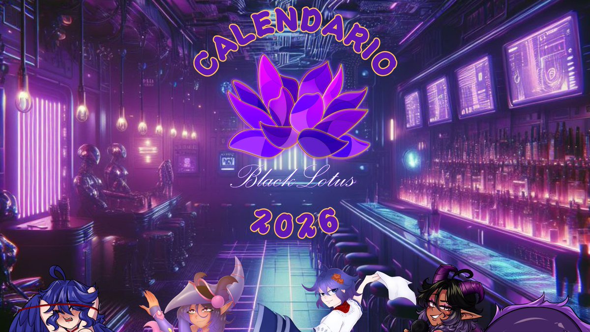 Feliz año nuevo chicos🍻
Hoy tras un pequeño retraso salió el recopilado del calendario a un costo de 8$

Este calendario contiene (NSFW y SFW) con un par de artes nuevos en formato para imprimir
Con un solo pago pueden descargar el archivo
#BlackLotusBar

patreon.com/posts/calendar…