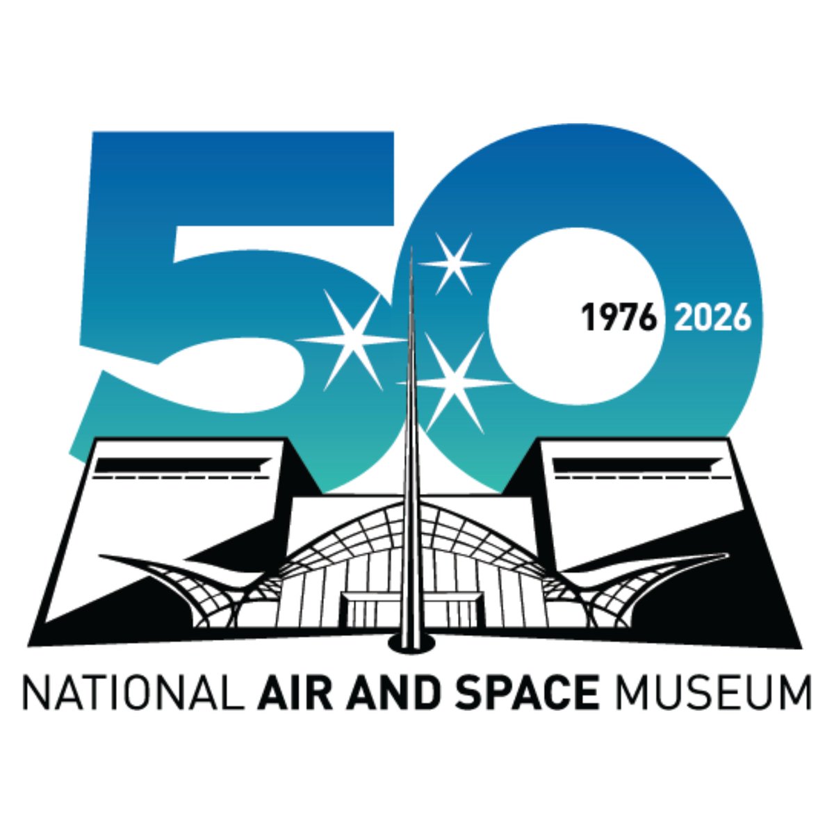 airandspace's tweet image. 2026 is a big year for us — we're celebrating the 50th anniversary of the National Air and Space Museum in DC this July.

Stay tuned all year as we look back at the last 50 years, look forward to what is to come, and shine a light on the very best Air and Space has to offer.