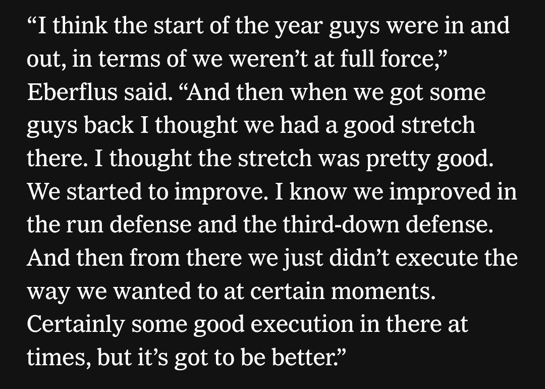 Matt Eberflus would always piss me the fuck off with his “i think we got  better” after a loss. Or “we learned” quotes. Literally wanted to bash my  fucking head in listening, image size:1080x770