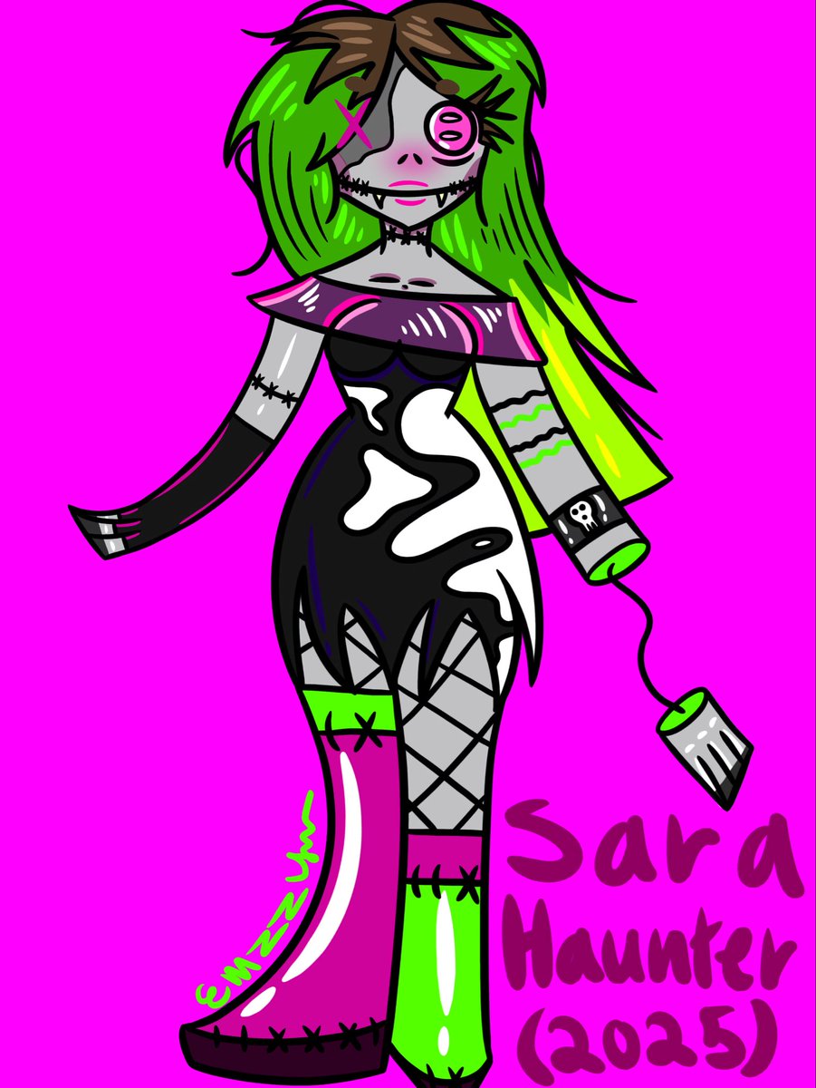 HaunterValleyOG's tweet photo. Heyo🖤✌🏻
Im hosting an art raffle. 

First place 🥇 (full body)

Second place 🥈 (head piece)

#raffle #artraffle https://t.co/1jcbXe4zTe