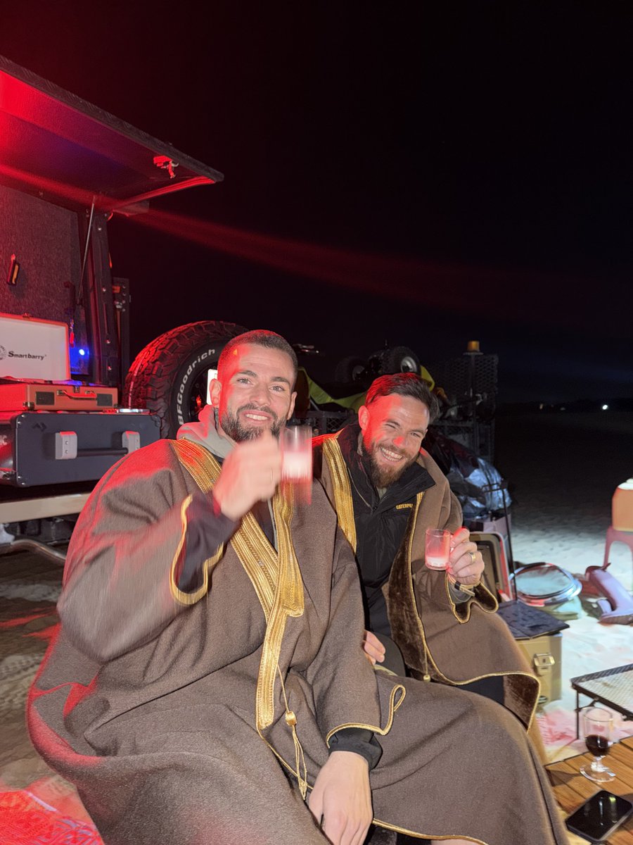 يوم جميل جدًا مع أسطورة من أساطير ريال مدريد، ومقاتل حقيقي في نادي القادسية ❤️

الشغف اللي شفته في ناتشو وناهيتان لاكتشاف الثقافة السعودية، وحبهم لعاداتنا وتقاليدنا، هو اللي خلاهم اليوم يعيشون تفاصيل نعتز فيها كسعوديين 

شكرًا لنادي القادسية على ترسيخ ثقافة التقارب والانفتاح على