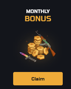 Monthly bonus is out 🎉
Let us know how much you got, I might triple it 👀🔥

P.S. Promo code: Monthly1