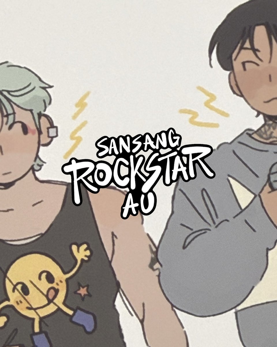 New Rockstar AU doodle!