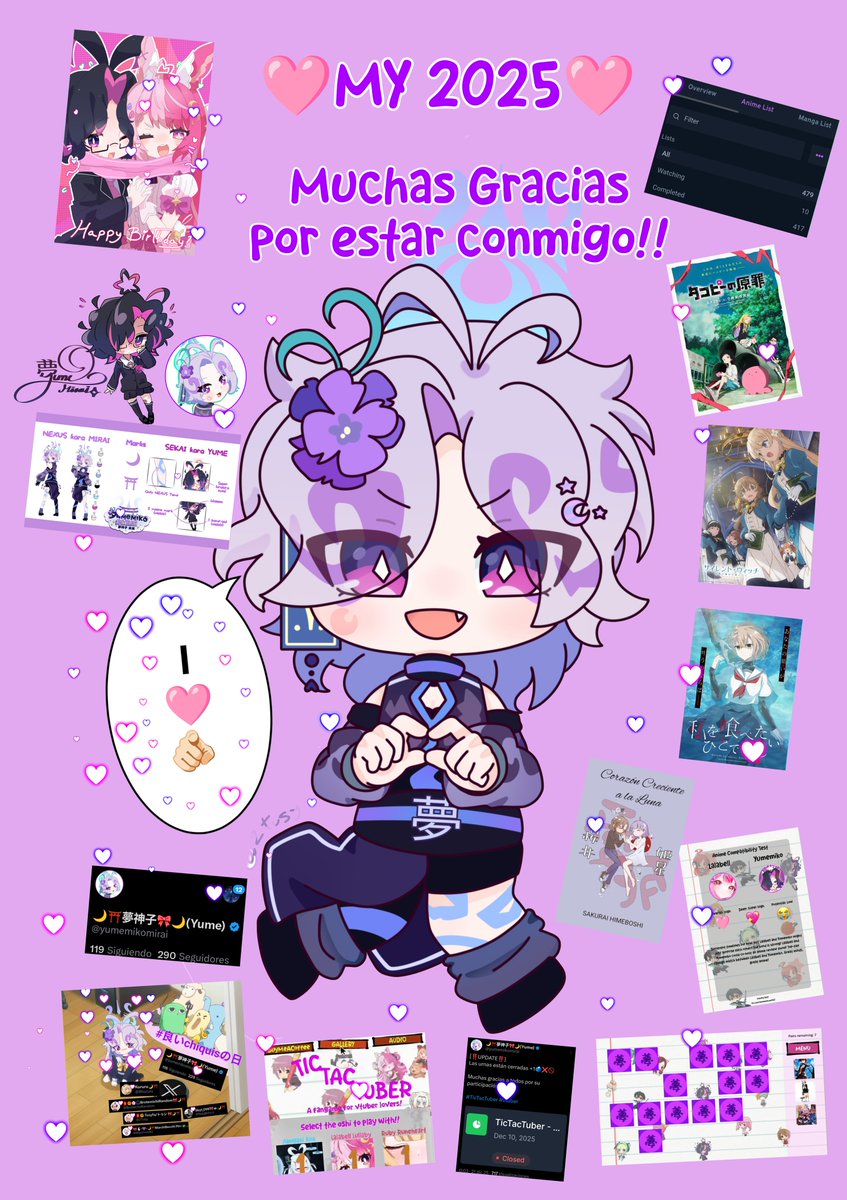 [🩷2025 - Un año único🩷]

2025 ha sido un año muy importante para mí pues ha estado lleno de sorpresas, cómo soy una personita muy cerrada y además planificadora pues un buen año suele ser aquel donde cumplí mis objetivos

2025 ha sido distinto, desde ese punto de vista habría