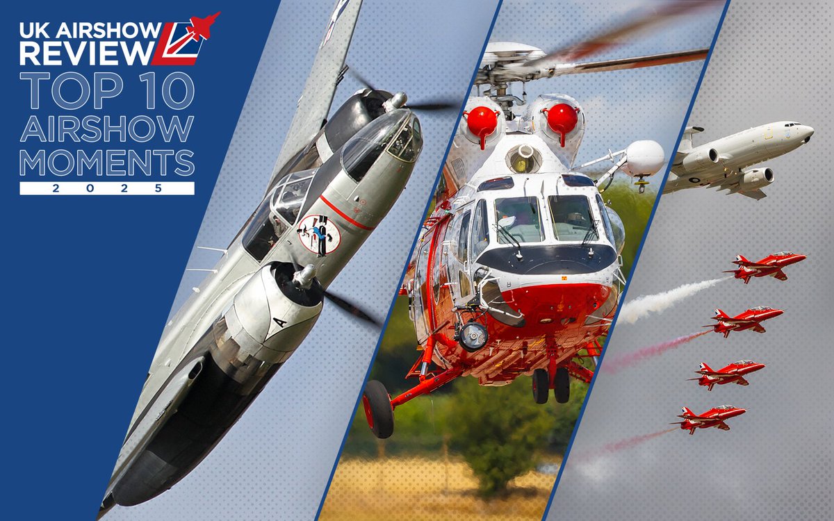 The UKAR Staff Team have sat down together and decided on our annual Top 10 UK Airshow Moments of 2025.

airshows.co.uk/features/2025/…

Do you agree? If not what were your Top 10? Let us know!

We wish you all a prosperous and happy 2026!
