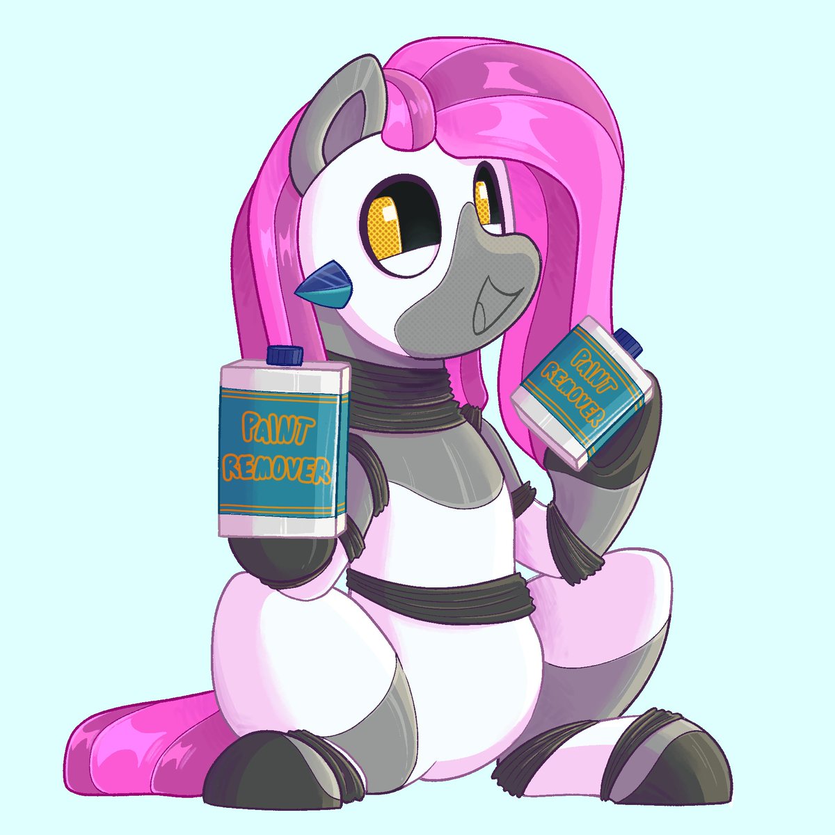 Finished comm for Nuke! 🩷