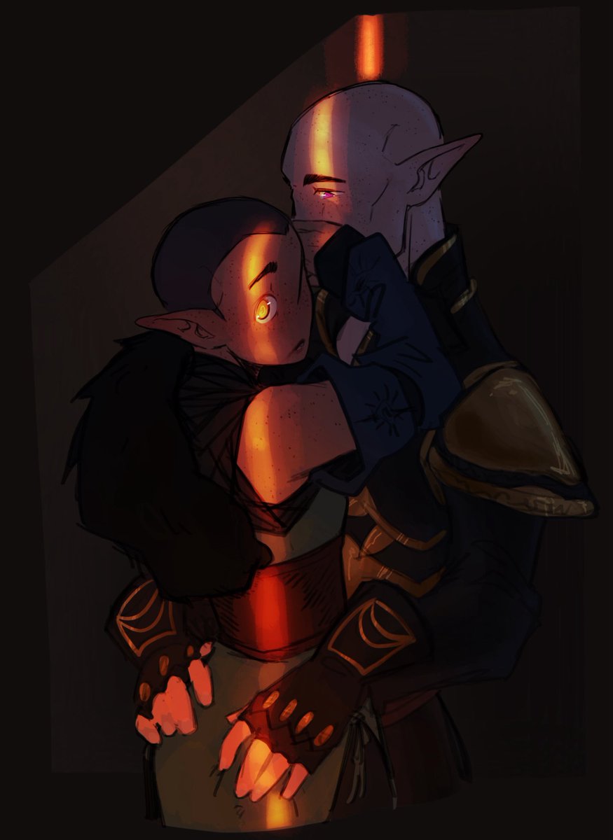 fenharelsorb's tweet image. Caught red handed :3c