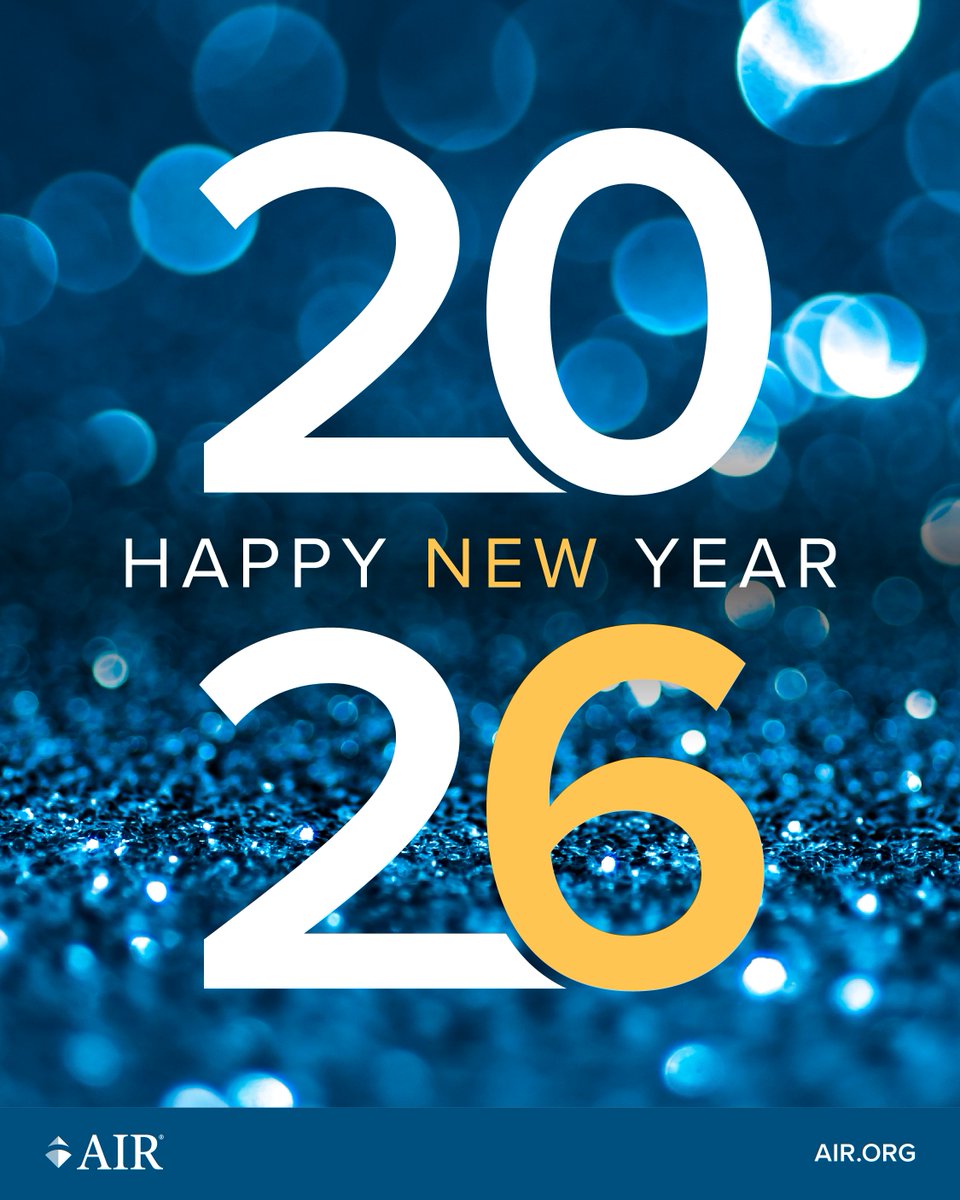 AIRInforms's tweet image. New year, same mission: generate evidence, apply solutions, and improve lives. Here’s to 2026! 🎆 
#HappyNewYear