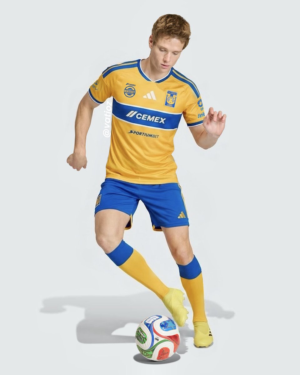 Vatioz's tweet image. Empezando el año con una predicción como en los viejos tiempos 🐯

No es oficial, pero así podría lucir el primer uniforme en la era post-Gignac