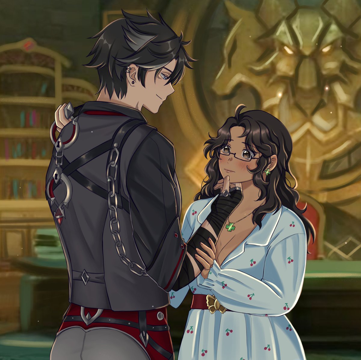 c0mm1ssion for @//ElznbCherry  🩵 #wriothesley #yumetwt