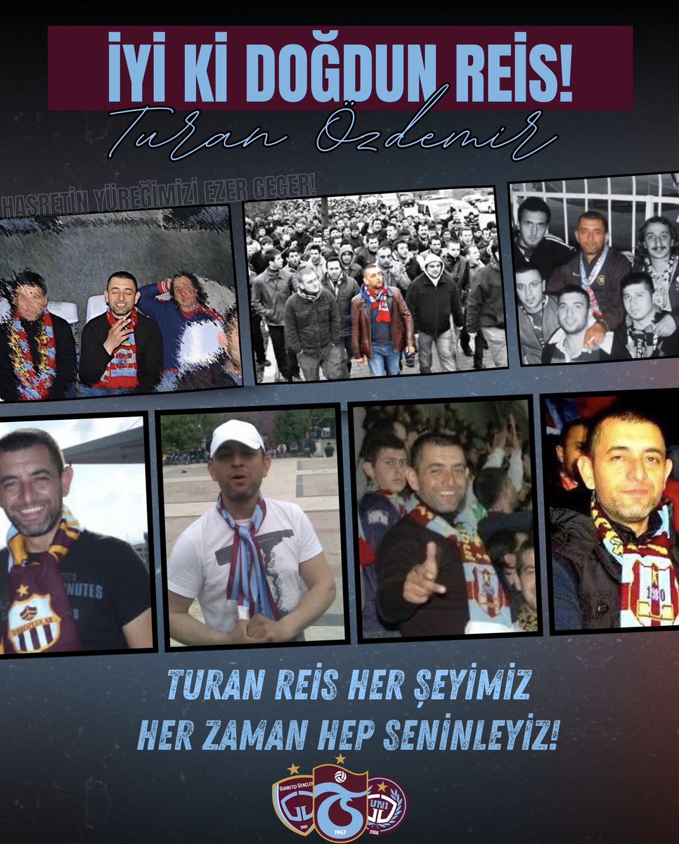 𝐈̇𝐘𝐈̇ 𝐊𝐈̇ 𝐃𝐎𝐆̆𝐃𝐔𝐍 𝐑𝐄𝐈̇𝐒!

Bu sevda vefayı bilir.
Her zaman, her şartta hep seninleyiz.

Kardeşlerin döneceğin günü bekliyor.

Doğum günün kutlu olsun.

#TuranReis