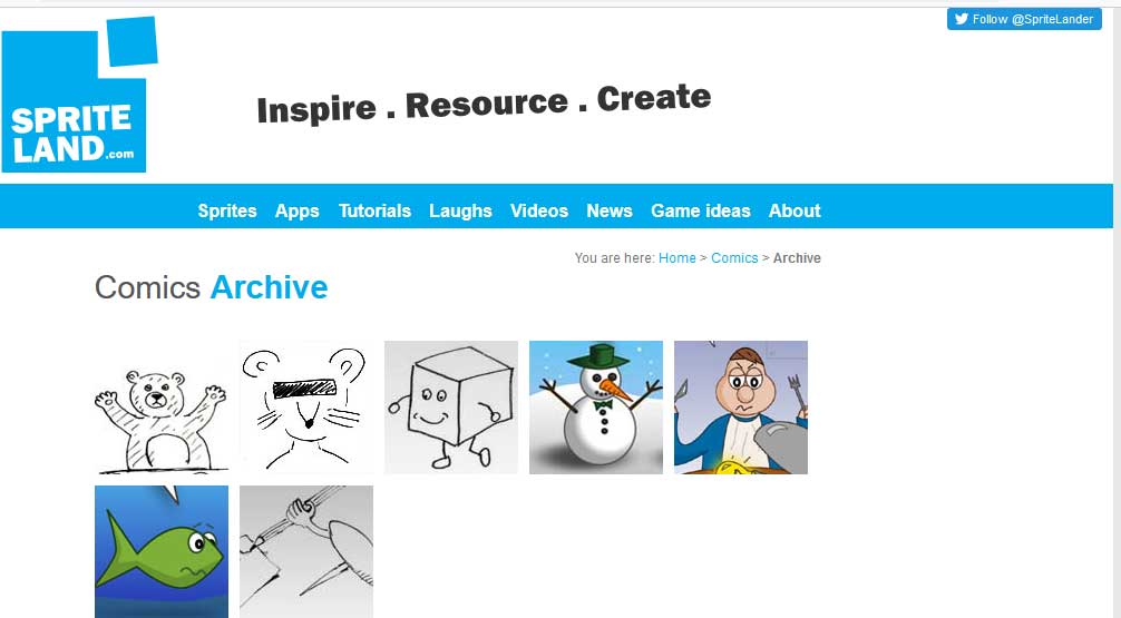 JuanrafaelHer20's tweet photo. Site doesn’t have many sprites to download, but it has other resources that are really worth a visit. They have fun animations, games and web comics for you to enjoy. In my blog https://t.co/o1HzePyFI8 #gamedev #unity #blog #freesprite https://t.co/3wpGnUlbOa