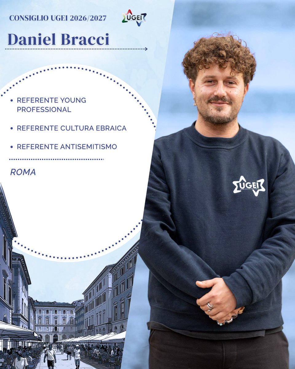 UGEI - Unione Giovani Ebrei d'Italia tweet media