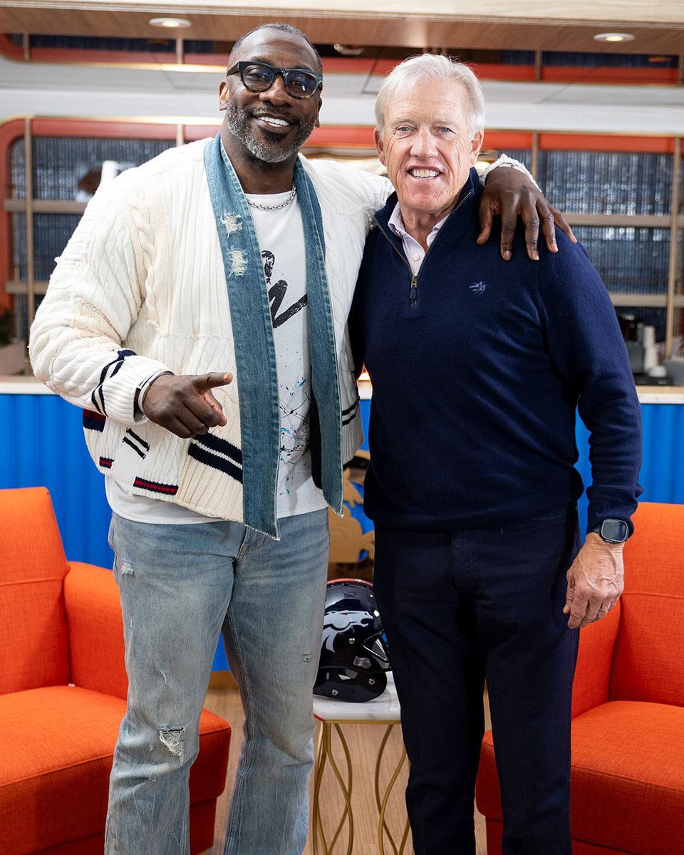 Broncos's tweet image. Back-to-back champs reunited 🏆🏆