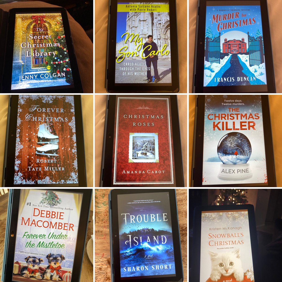 I read 11 books in December and finished another two that I slowly read through the year. A lot of them were short, holiday books. I really enjoy ending the year reading books set around Christmastime. Here’s what I read in December:

facebook.com/photo/?fbid=16…

#whatiread #reading