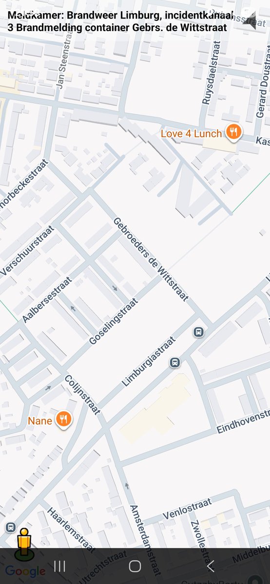 Brandmelding Container