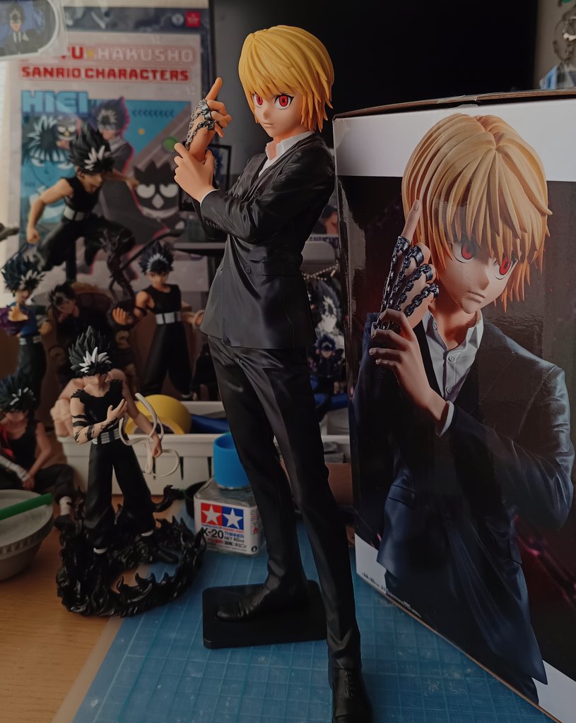 クラピカさんGETで2026スタート🙌
今年はhxhも作りたいな…でも幽白も作りたいの全然作れてないから、作業スピードあげたい。造形上手くなりたい。楽しめるペースで!!(←ここ重要)

そして何よりソフビを完成させるのが一番の目標!!
楽しみながら、頑張ります🔥
2026どうぞよろしくお願いします✨