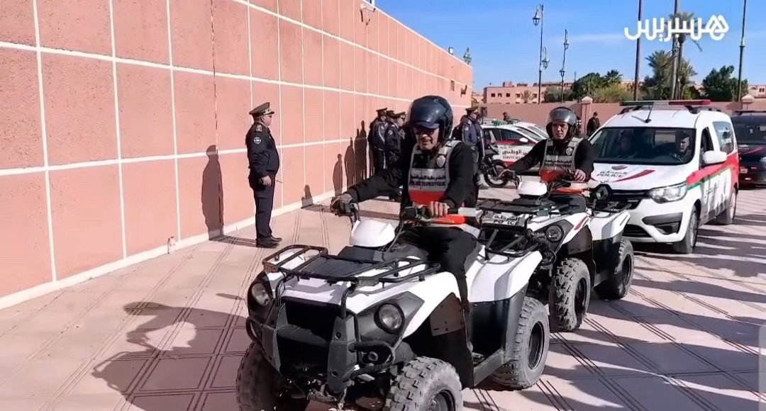 Moroccan #Police 🚓🇲🇦 Quad Unit #Morocco #Maroc
