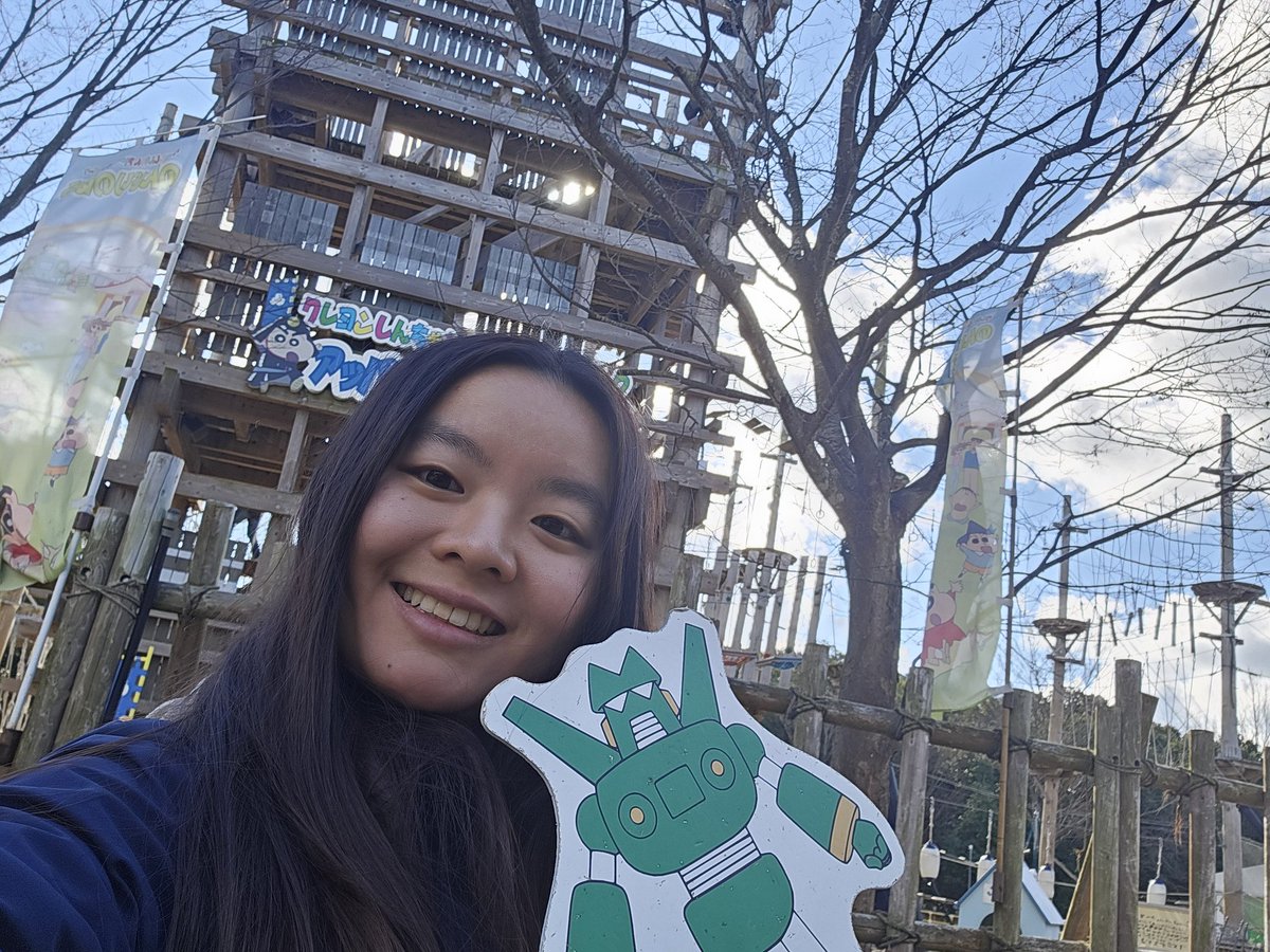 Goldendollar5's tweet photo. #nijigenomori #CrayonShinChan #Awajishima https://t.co/czu1dWrXJA