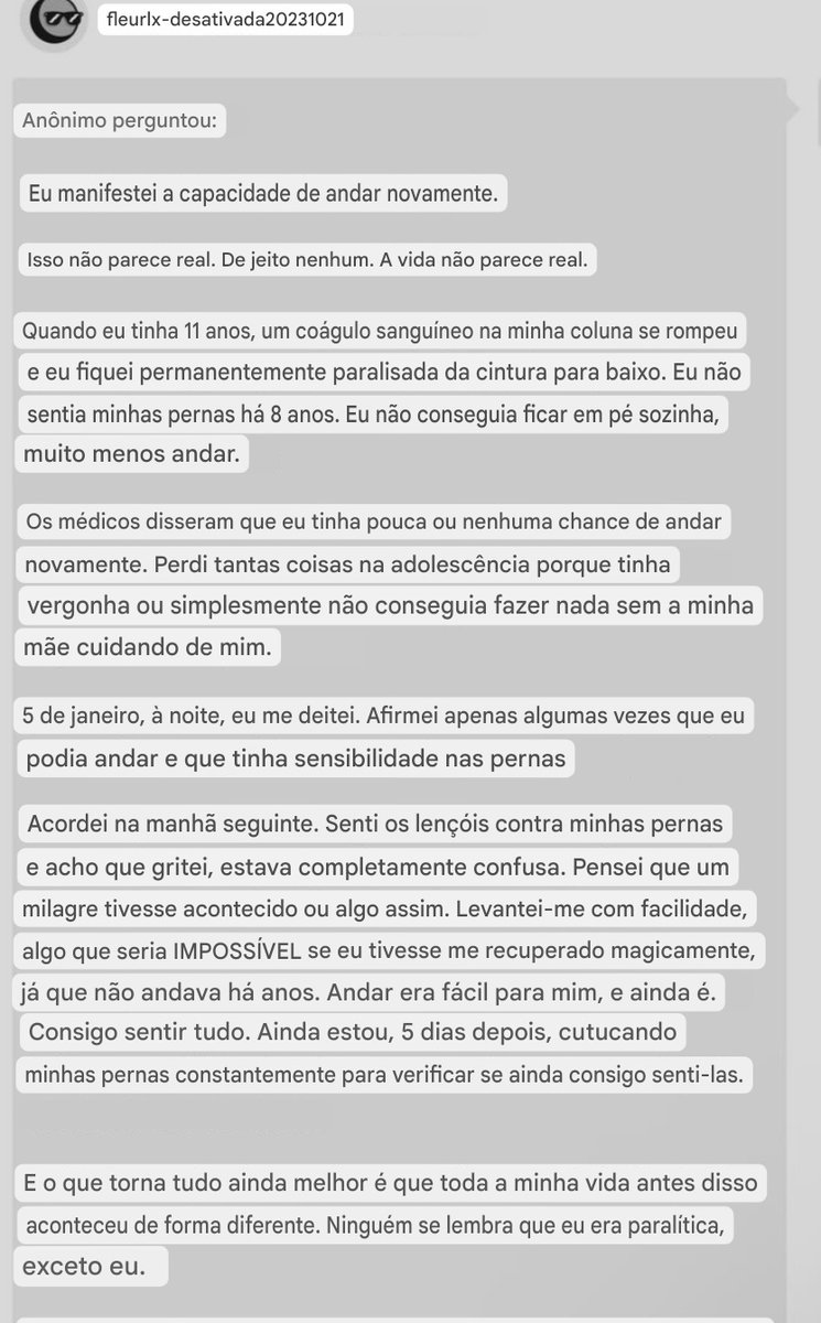 angsreality's tweet image. Eu manifestei a capacidade de andar novamente. — tumblr post