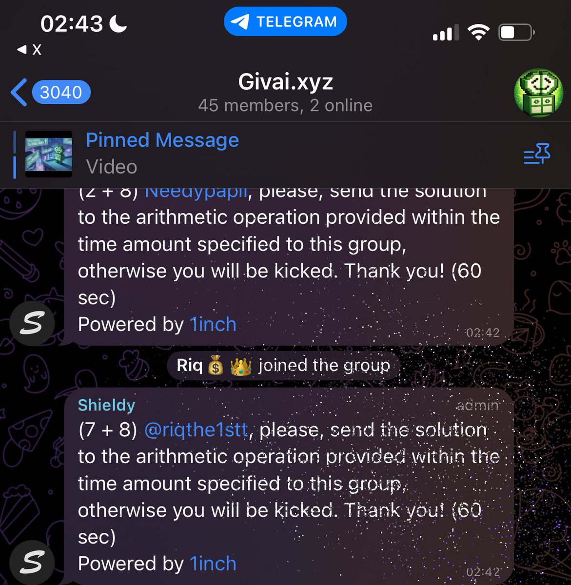 sheamu6's tweet photo. @Eljaboom @cfundedcom @givaidotxyz @tapexdotxyz All done ✅ @Eljaboom 

0x33799685f11d438f9d6441d65ec1f77ae01b2e16 https://t.co/gveVqIjoH4