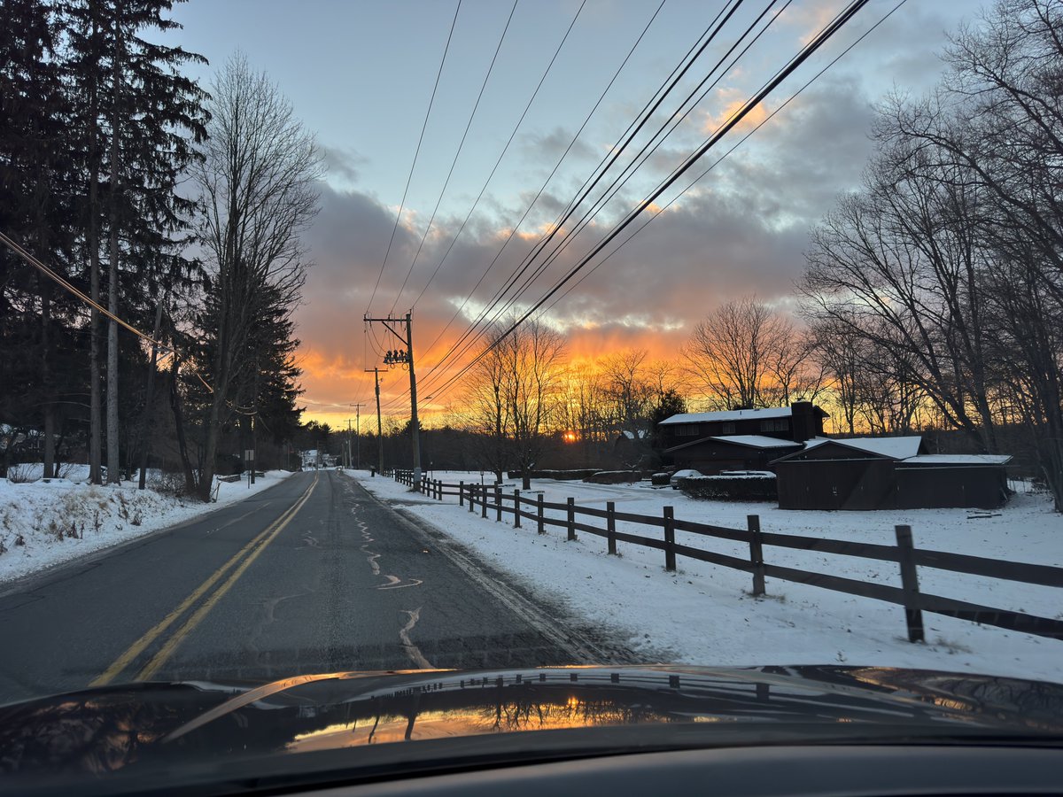 First Sunset of The Year !