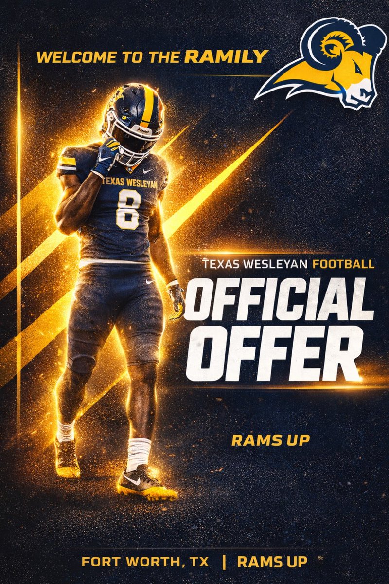 CamMcDuffie23_'s tweet photo. #AGTG After a great conversation with @Coach_FJohnson I’m blessed to receive another offer from @TxWesFootball 
@CoachTPMiller @KyleLengyel https://t.co/mFELKryUkT