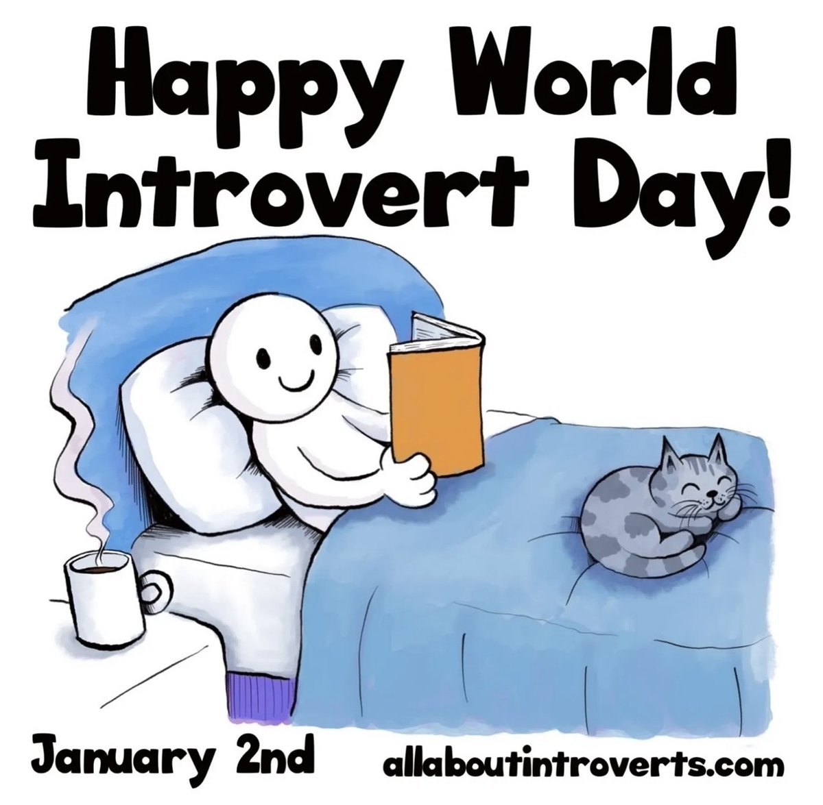AllAbIntroverts's tweet image. Happy World Introvert Day! 💙