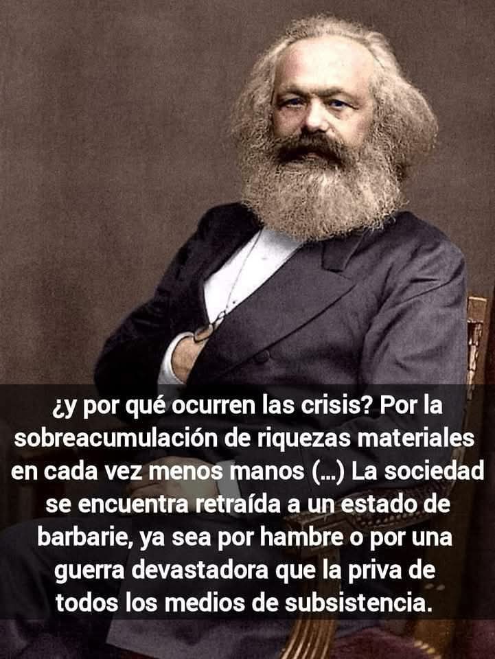 Los ciclos naturales del capitalismo son las crisis económicas. Marx decía que el capitalismo generaba sus propias contradicciones, y que esto ocasionaba que fuera históricamente insostenible.