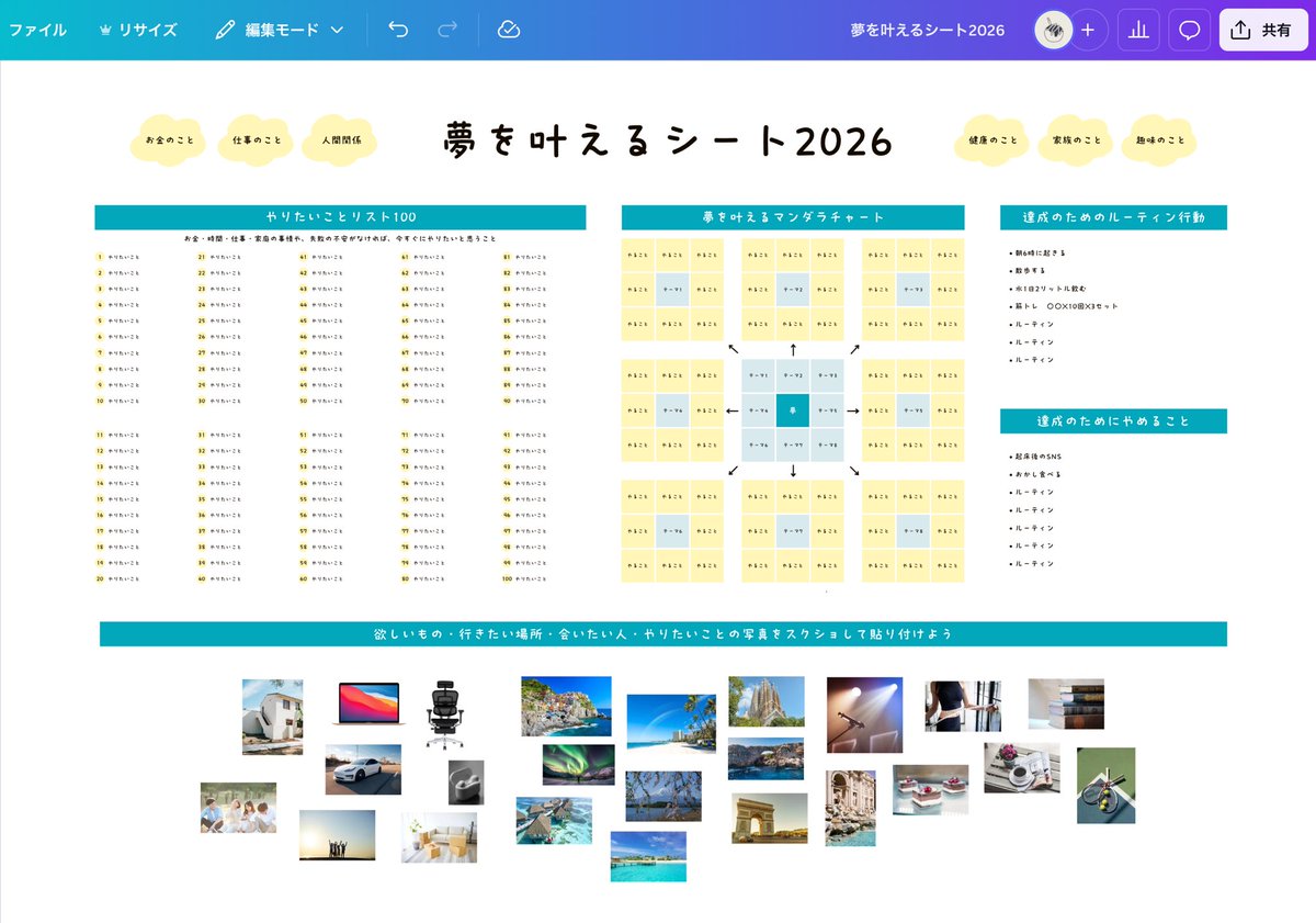 かんな┊︎Canvaでお仕事獲得 tweet media