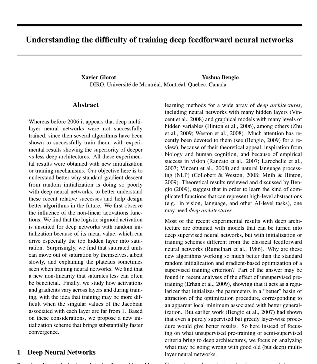 One of the fundamental papers that advanced our understanding of deep neural networks and led to the AI that we have today.

At the time, researchers struggled with training neural networks with even two hidden layers (the weights between the input and the output of the neural