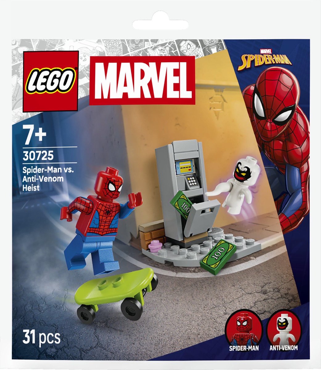SpiderMan_Newz's tweet image. New mini Spider-Man lego set has been revealed. 

The hell they do to Anti venom 💀