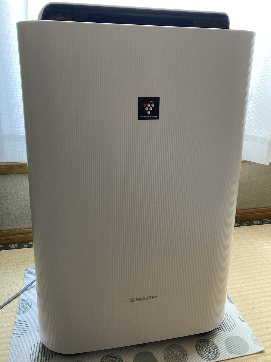 新しい加湿空気清浄機買っちゃった👍