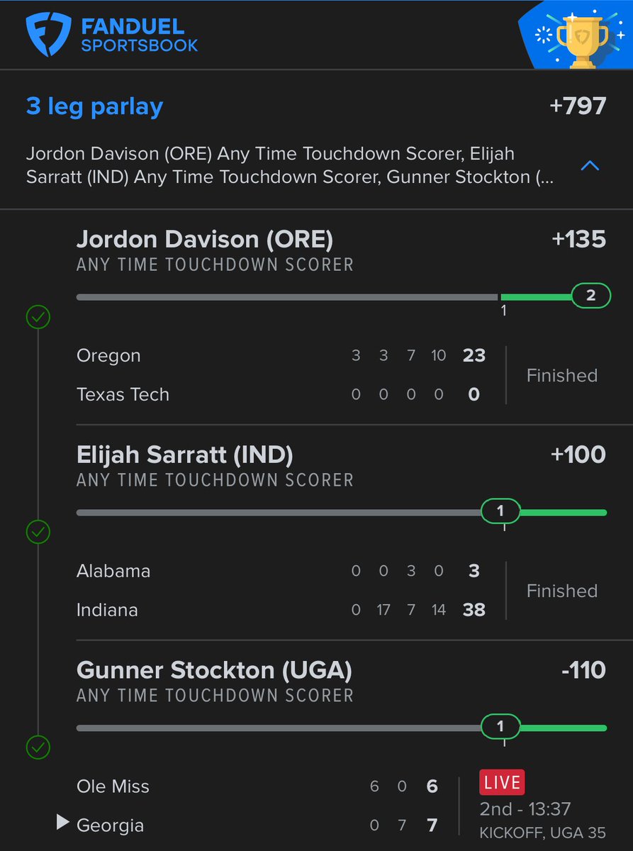 Bigbetsbrand123's tweet image. BANG✅✅✅

HUGE day for college football today🔥