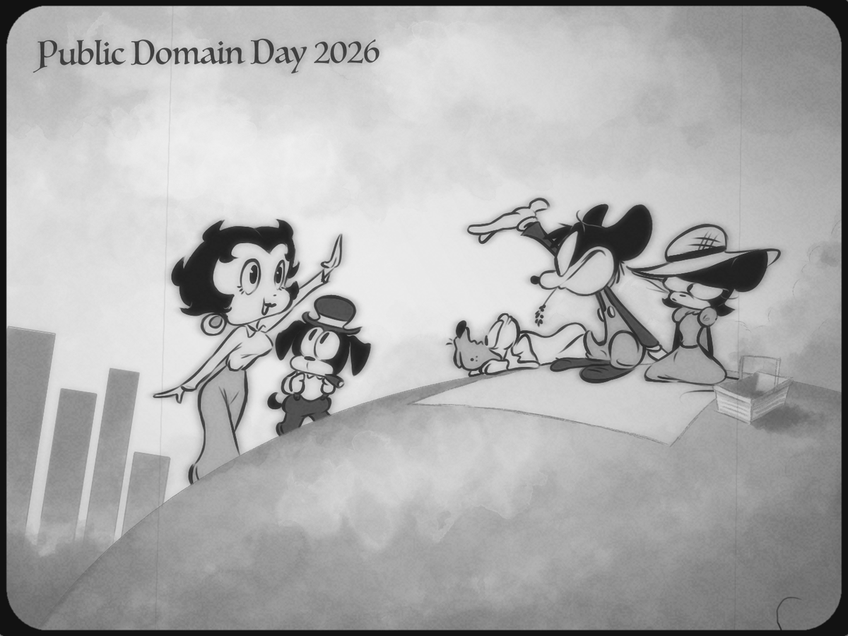 Welcome to the club #PublicDomainDay