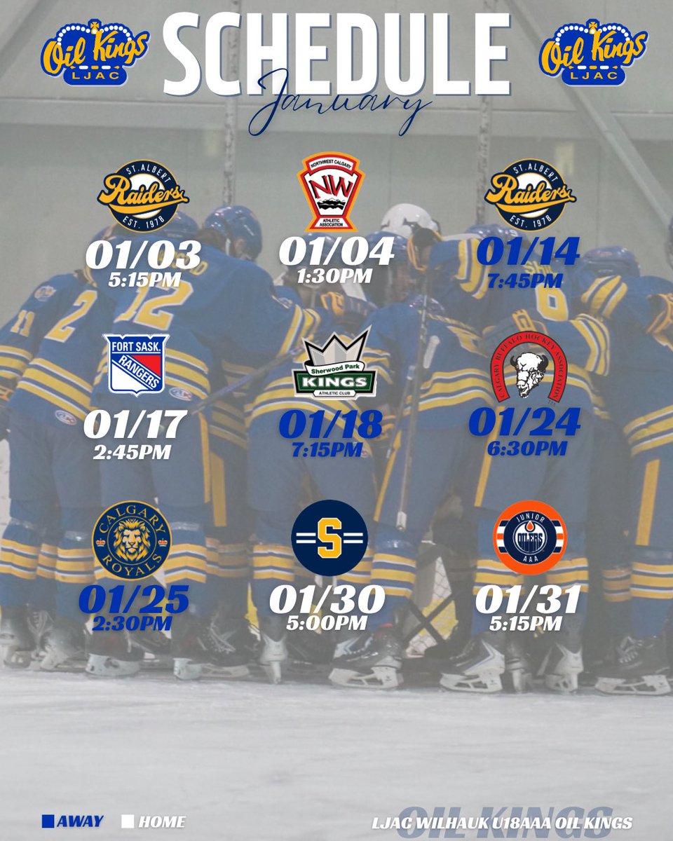 LJAC U18 AAA Oil Kings tweet media
