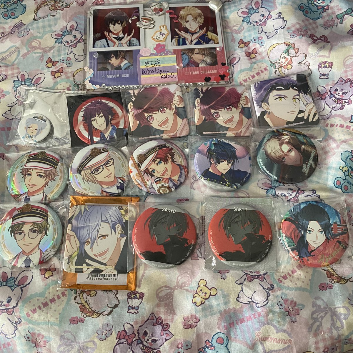 譲渡】A3! 缶バッジ 缶バ 譲 ※咲也 真澄 綴 ⭐︎千景 三角 ※九門 左京