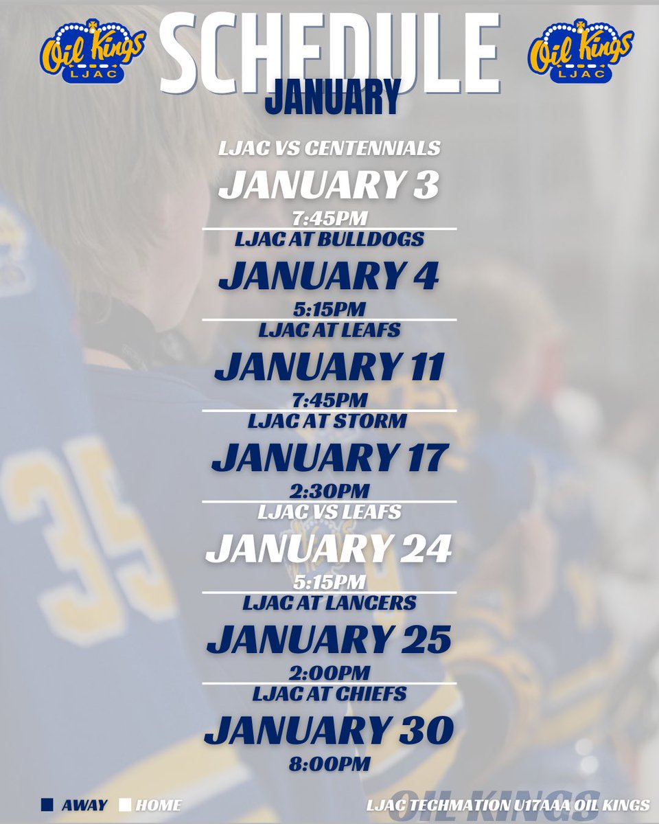 LJAC U17 AAA Oil Kings tweet media