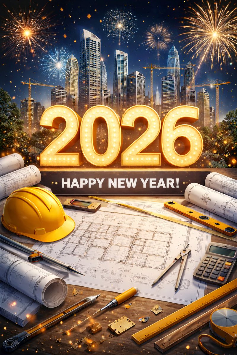 Happy New Year 2026!  Here’s to bold ideas, late nights in studio, and designs that shape what’s next. We can’t wait to see what this year brings.

#ArchitectureStudents #StudioLife#ArchSchool #AllNighters #ArchitectureLife #ArchStudentLife