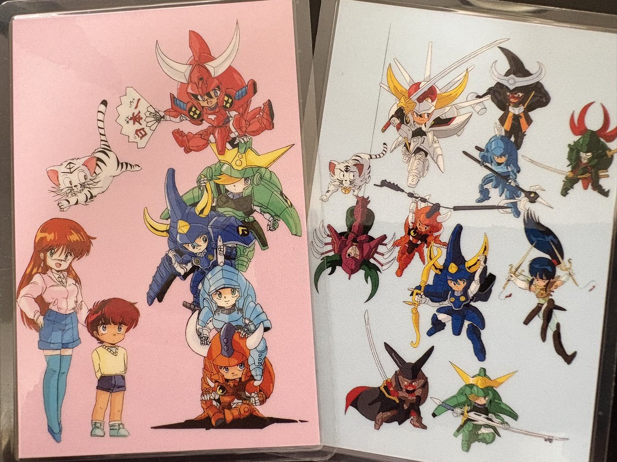 鎧真伝サムライトルーパー』のミニキャラクターか… 古（いにしえ）の昔