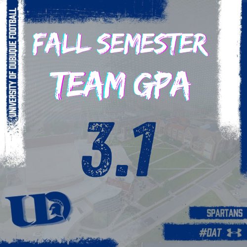 DubuqueFootball's tweet image. Proud of the progress made this semester. 23 guys improved their overall GPA, showing real commitment to growth, accountability, and doing the work every day. 

#DAT