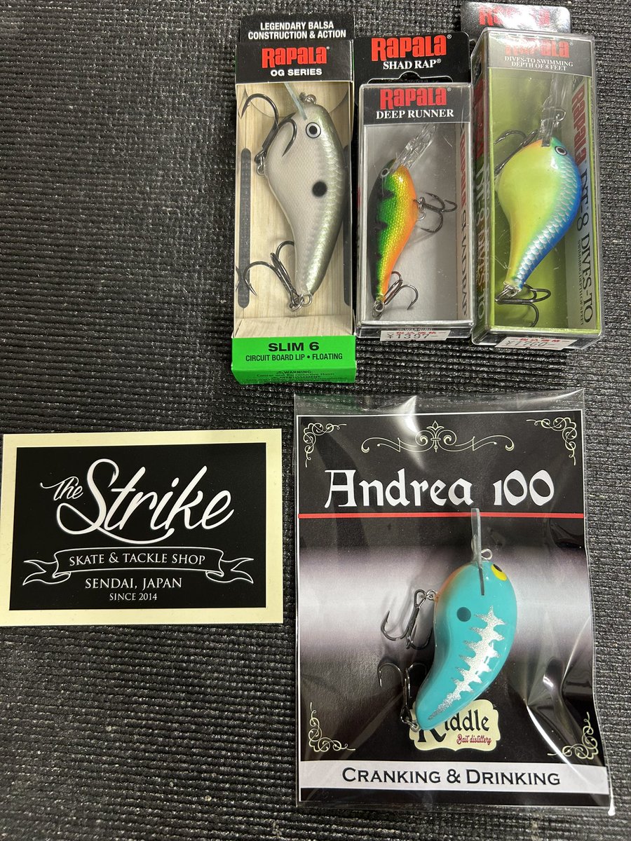 Riddle Baitルアー RIDDLE EDITION届きました〜😍 持っていないシリーズだし、カラーも超