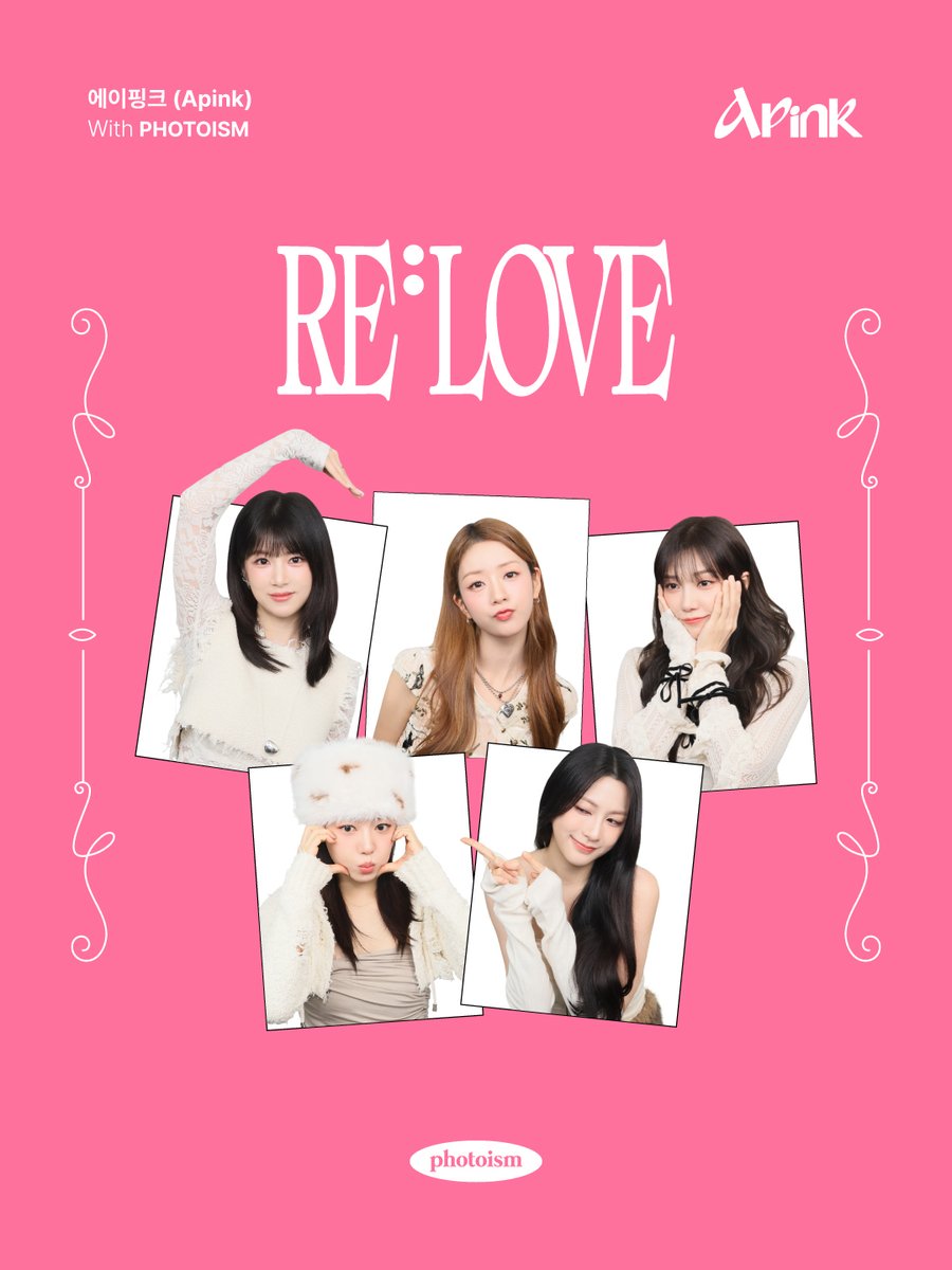 PHOTOISM X Apink ARTIST FRAME OPEN ! 「Apink」の11th mini Album