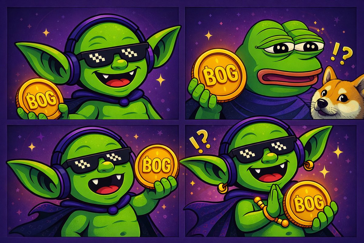 I asked ChatGPT to create a #LittleBoglin comic… and it randomly added #Pepe and #ShibaInu.
Coincidence or foreshadowing? 😄👀

#BOG #Crypto #Memecoin #Solana #CryptoCommunity