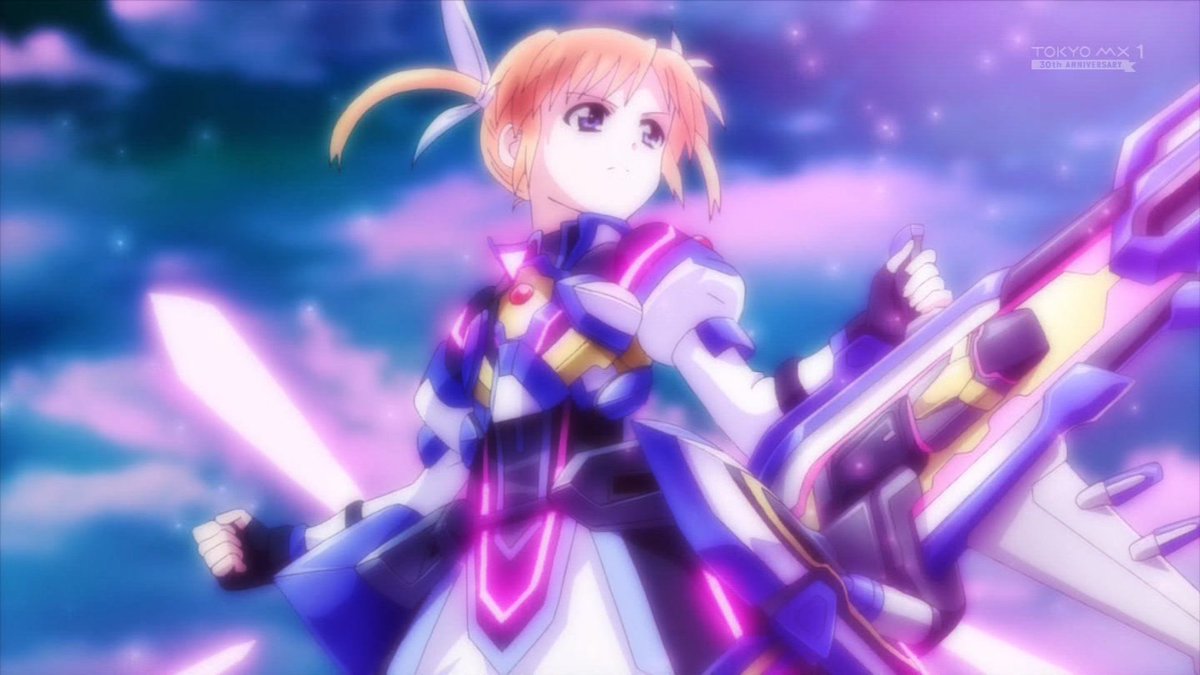 tetsumathphychm's tweet photo. 「魔法少女リリカルなのは」の時系列：

『1st（劇場版）→ 2nd A's（劇場版）→ Reflection（劇場版）→ Detonation（劇場版） → EXCEEDS（漫画） → EXCEEDS Gun Blaze Vengeance（TVアニメ）』

これからリリカルなのはを見る人は参考にしていただければ...！！

#なのはとお正月
#なのはガンブレ https://t.co/foHqxDy8ys