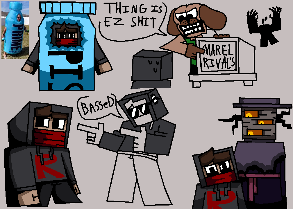 Rogueplays12's tweet image. HAPPY NEW YEAR YALL! Also, I got some artwork!!!! the artist who made this was @BoltWorx  please go and check them out as they are such a good artist!!! PS prime sponsor me it'll be so peak!!! Also, @pug_boi69 IS IN IT!!!!!!!