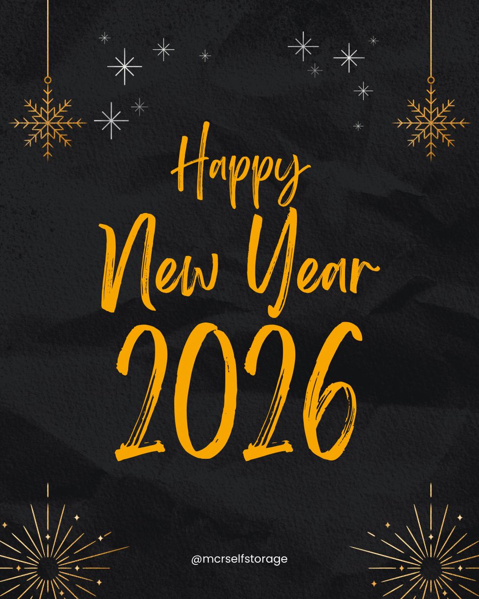 Here’s to 2026! 🎉

A big thank you to everyone who trusted MCR Self Storage with their belongings this past year. Your support means the world to us.
We hope the new year brings you peace, happiness, and a little extra space to breathe.

#HappyNewYear #ThankYou #MCRSelfStorage