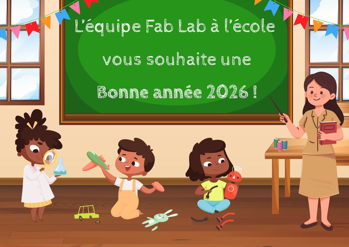 Fab Lab à l'école tweet media