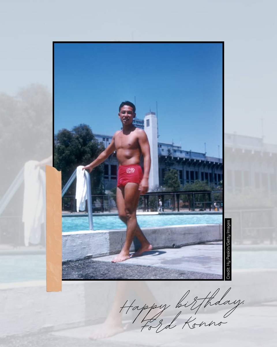 Happy Birthday to #FordKonno! Born #OTD 1933, Ford made history as a two-time Olympic gold medalist and world record holder in multiple freestyle events. At just 5'6", Ford proved that heart and skill mattered more than size!
#japaneseamerican
